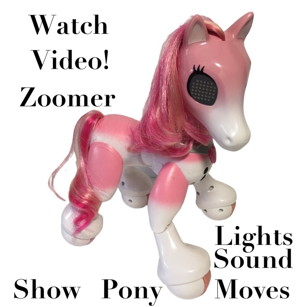 Zoomer Show pony Interactive Lights up moves sounds w/out accessories Sp…